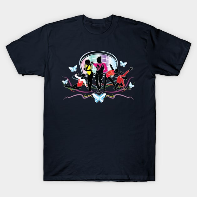 Gymcastic Glasgow Butterfly Shirt T-Shirt by GymCastic